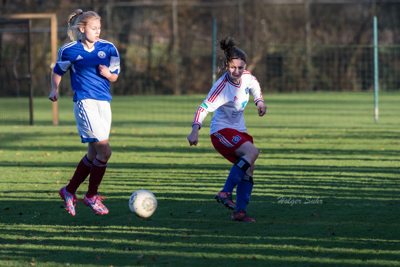 Bild 110 - B-Juniorinnen Hamburger SV - Holstein Kiel : Ergebnis: 0:1